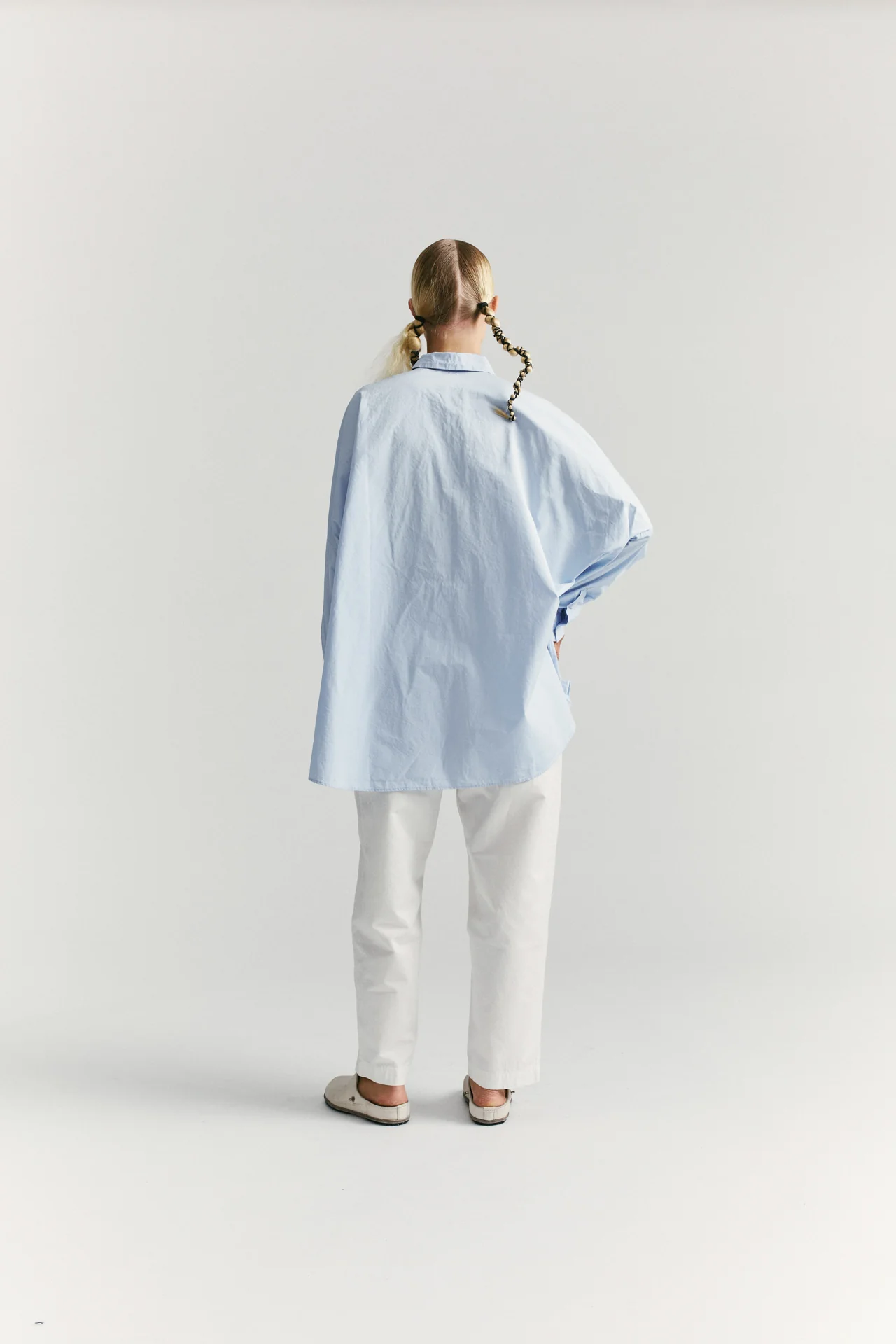 ATOMLESS LESS SHIRT - COT - SKY - Image 6