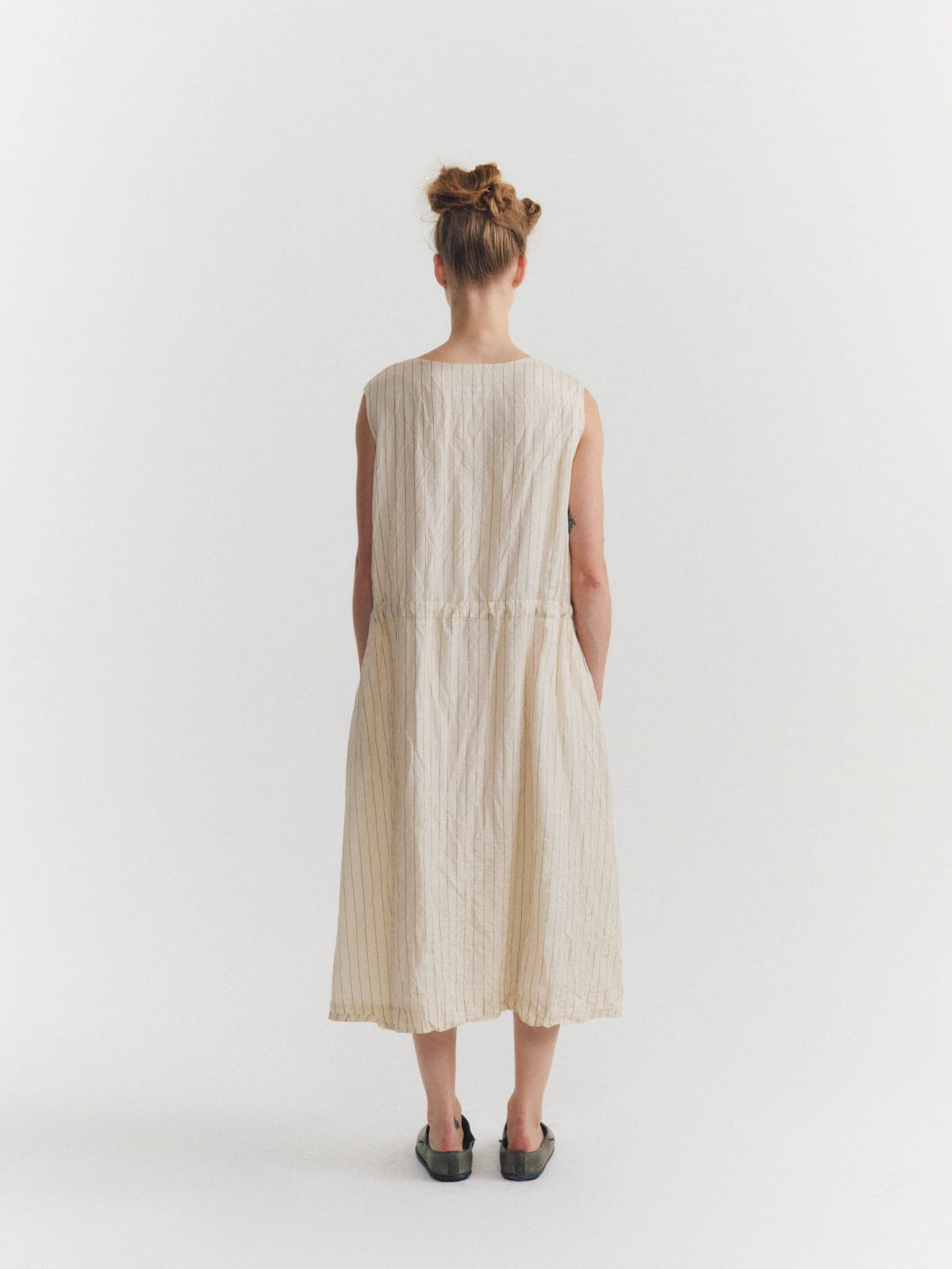 BB DRESS - L TAFFETA SILK - STRIPE 1 - Image 3