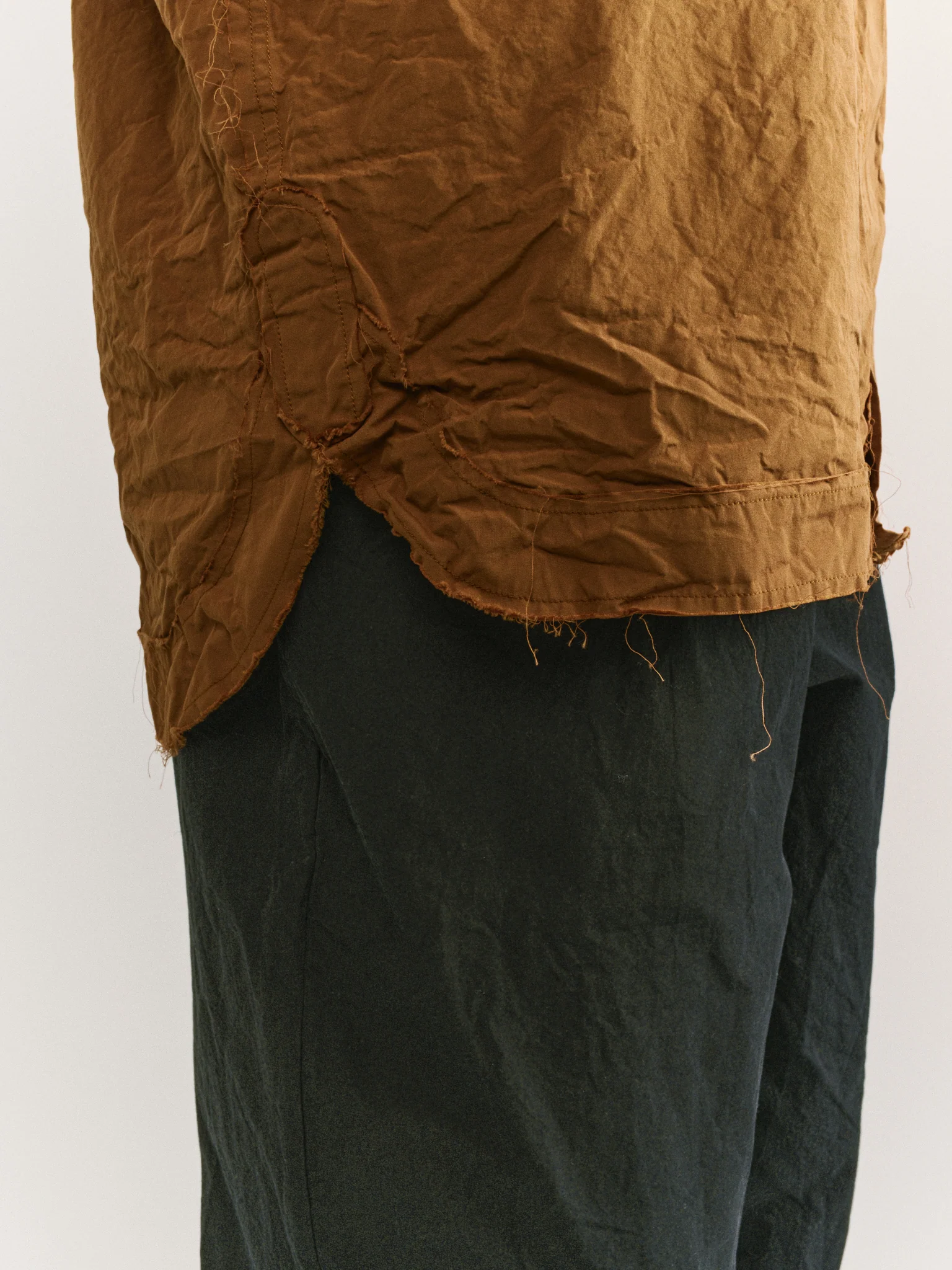 BIG RACCOURCIE RW SHIRT - PAPER COT - ALMOND - Image 6