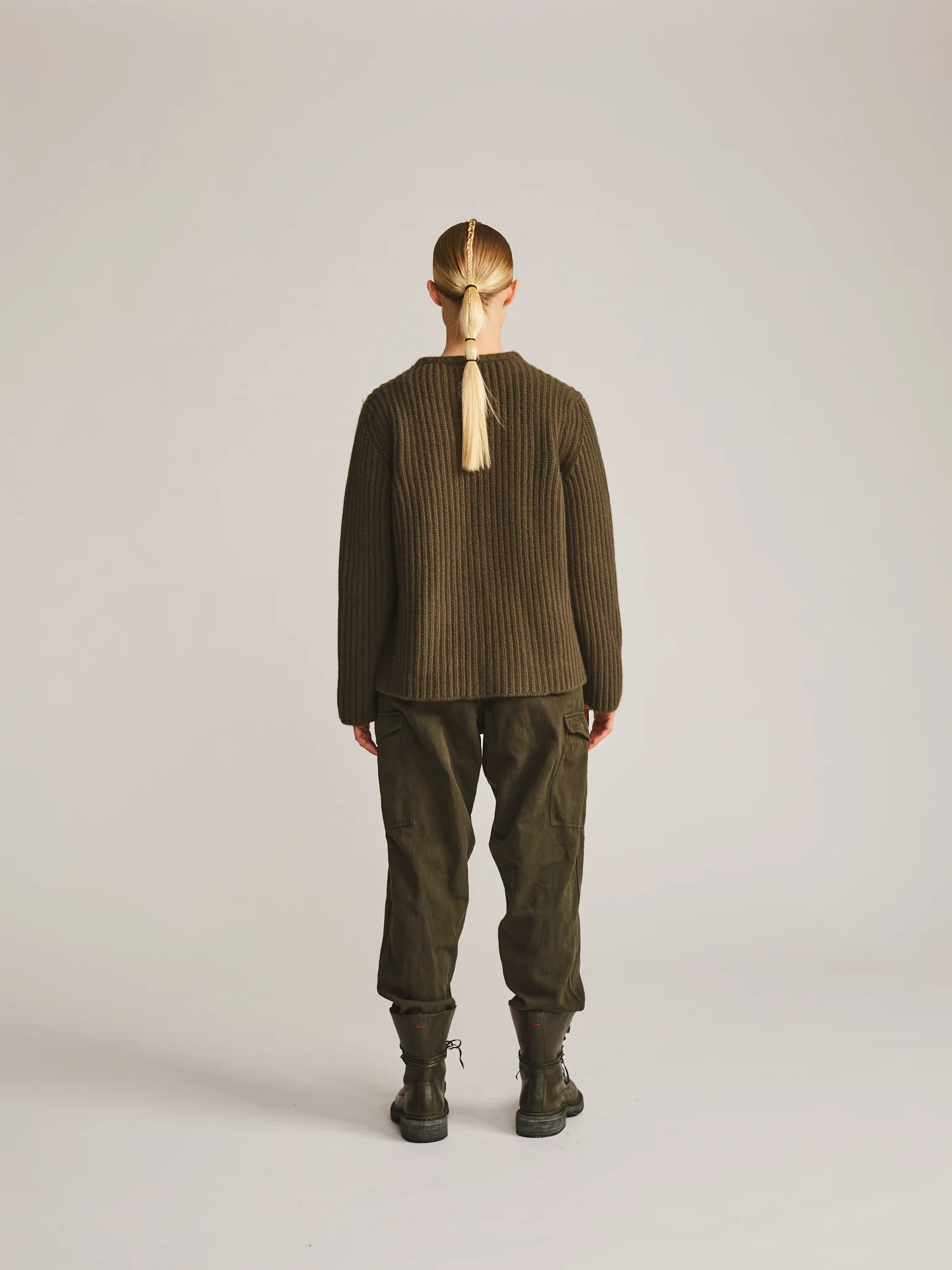 CARDIGAN - LAMO - KHAKI - Image 3