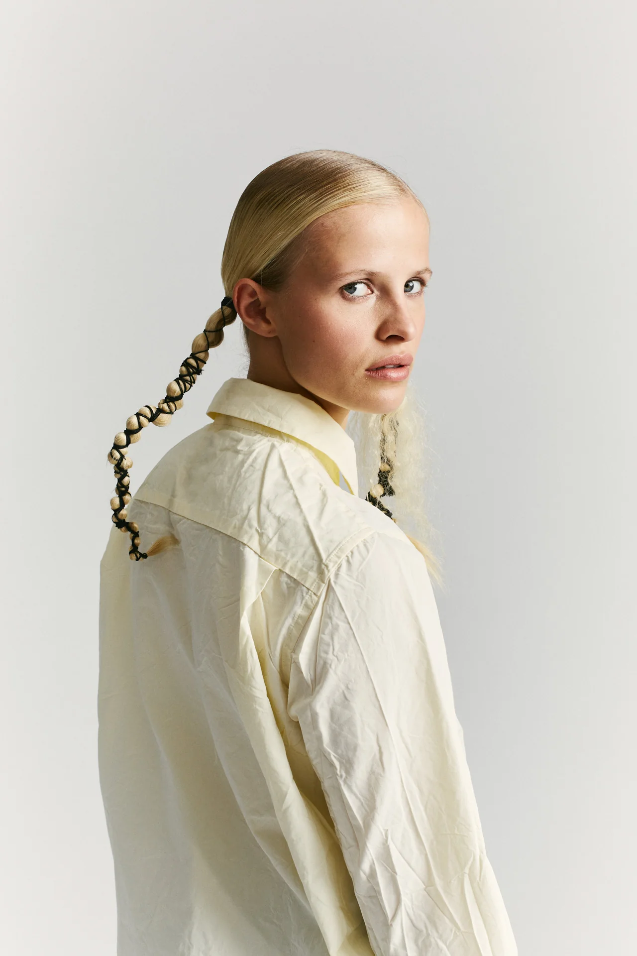 CHLOE SHIRT - PAPER COT - CREAM - Image 6