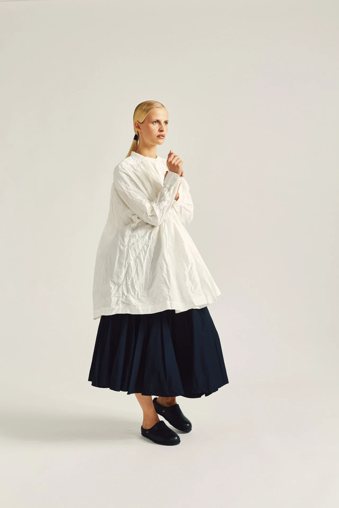 CHRYSANTHEME SHIRT - PAPER - WHITE - Image 4