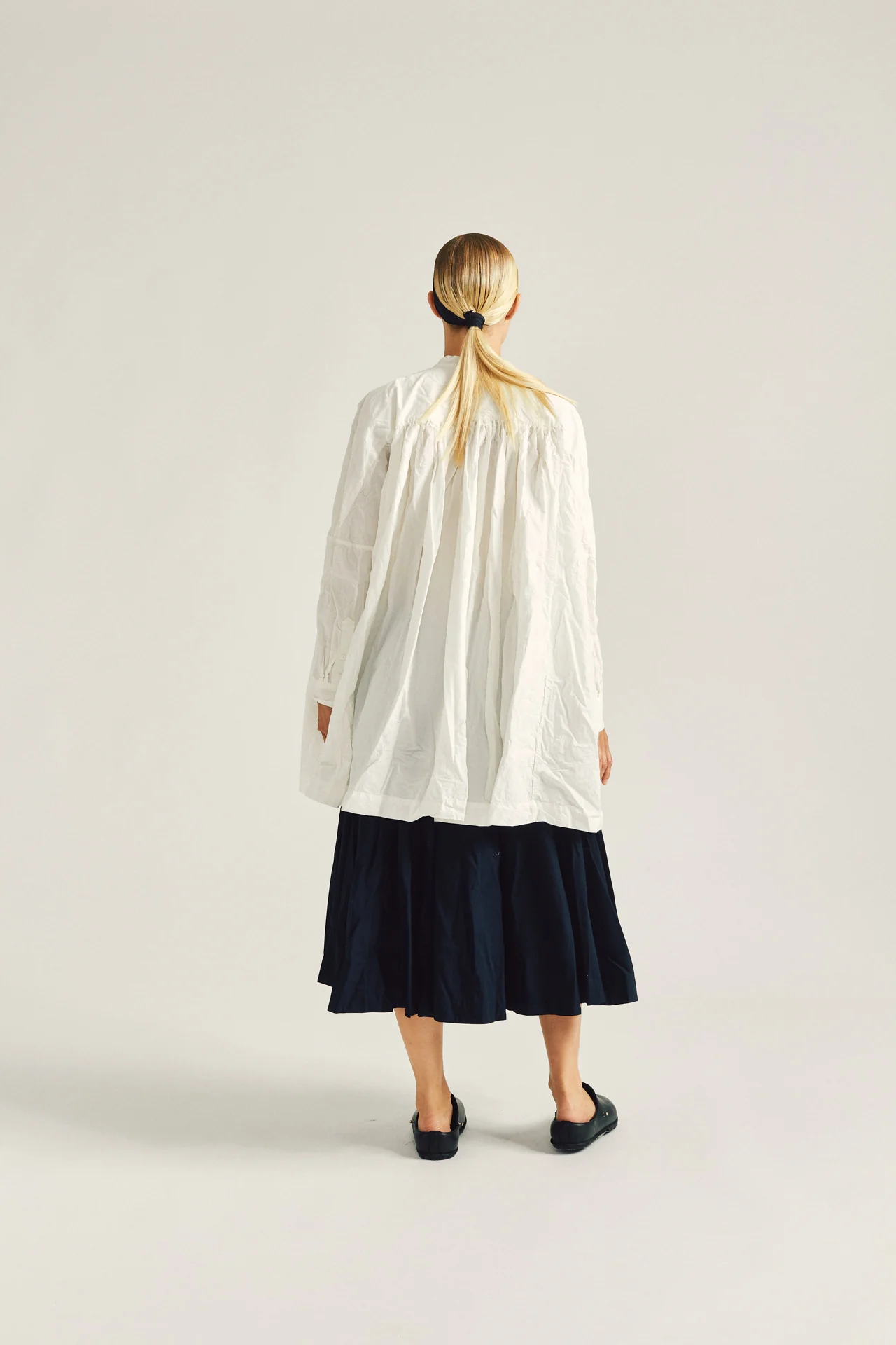 CHRYSANTHEME SHIRT - PAPER - WHITE - Image 6