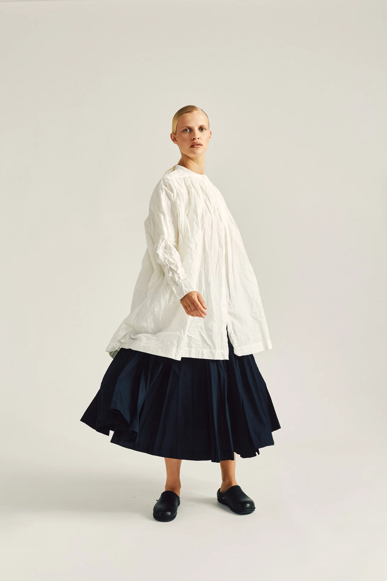 CHRYSANTHEME SHIRT - PAPER - WHITE - Image 8