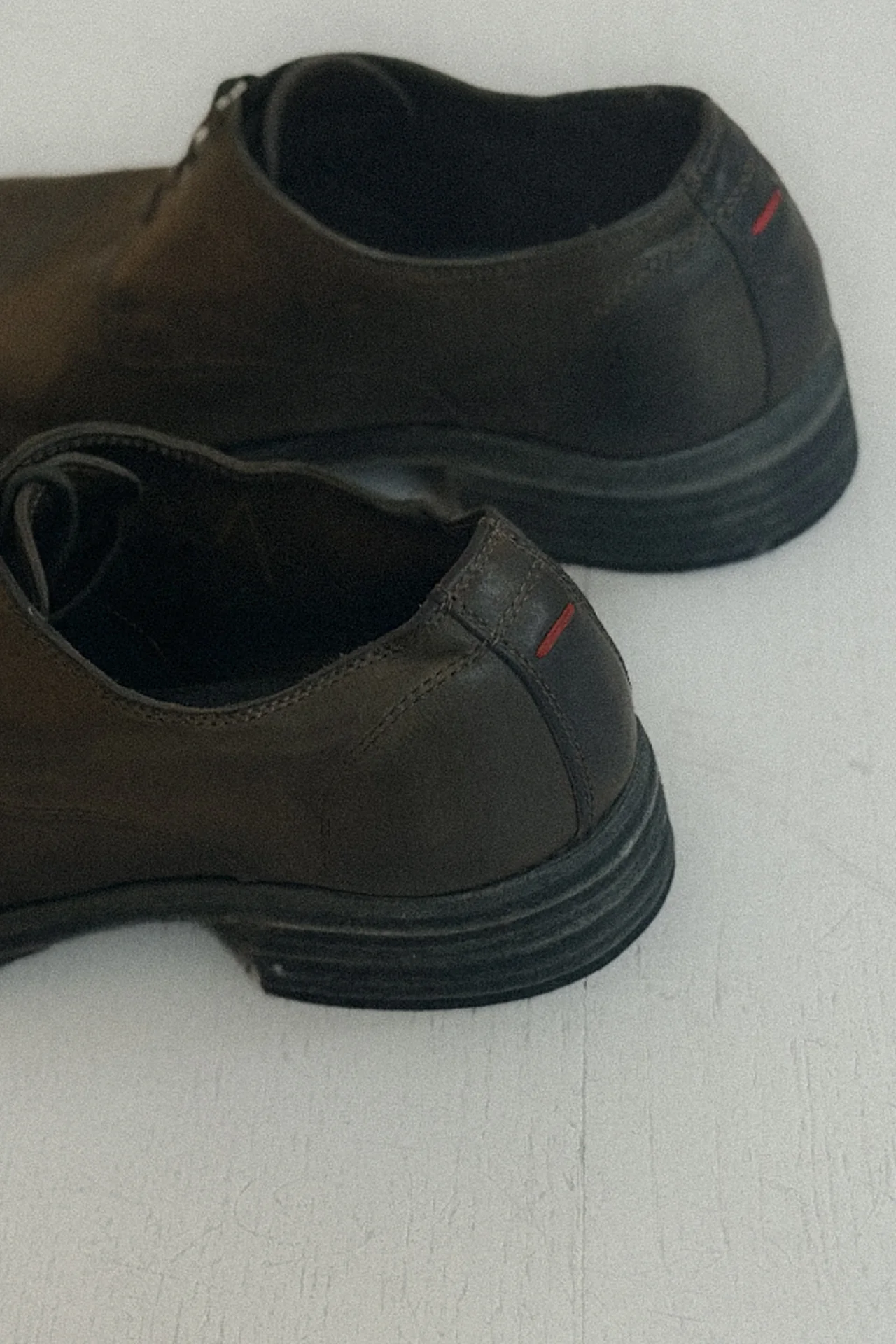 DERBIES - HORSY - DARK KHAKI - Image 3