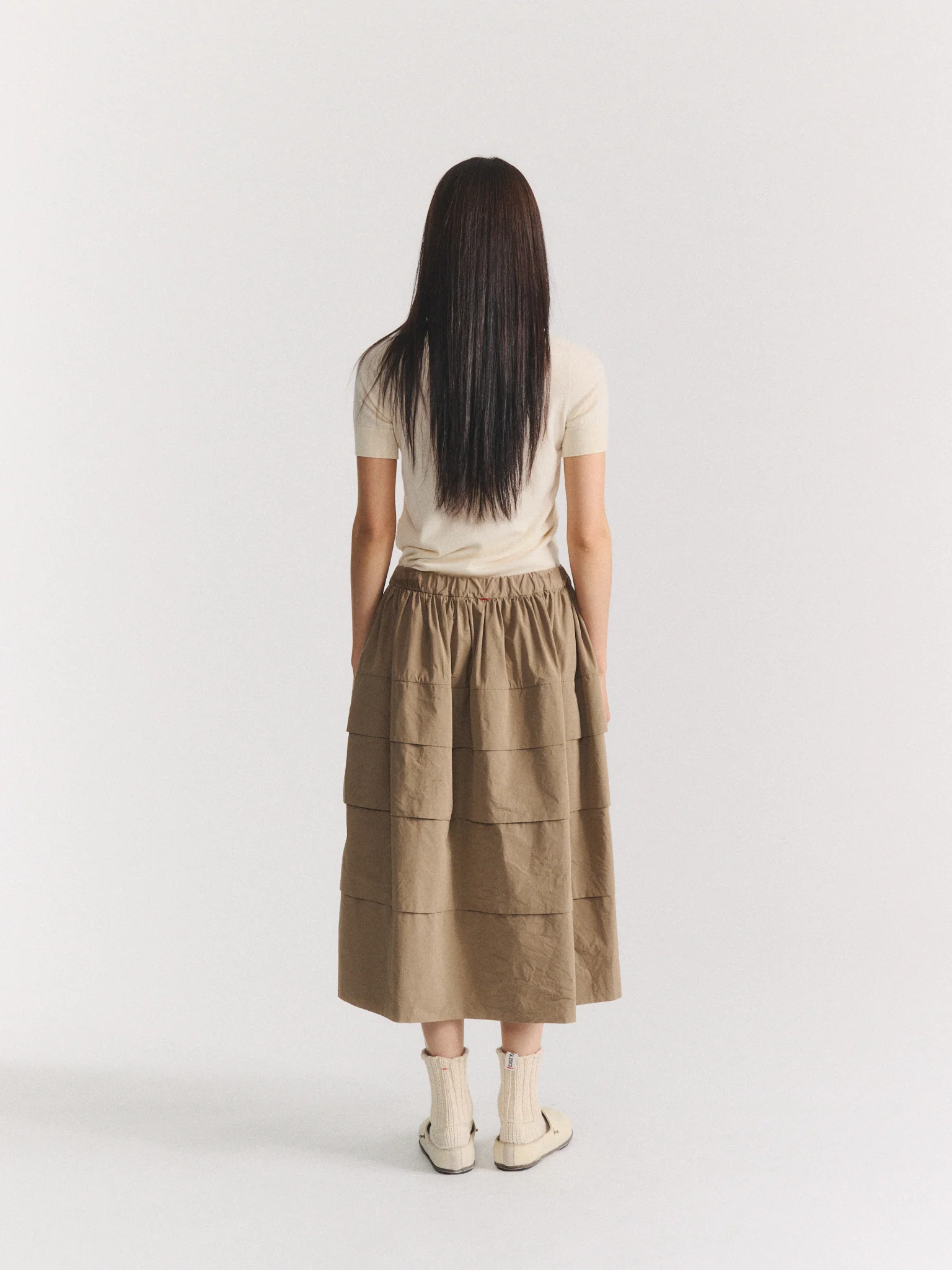 HORIZON SKIRT - TAFFCOT - JUTE - Image 5