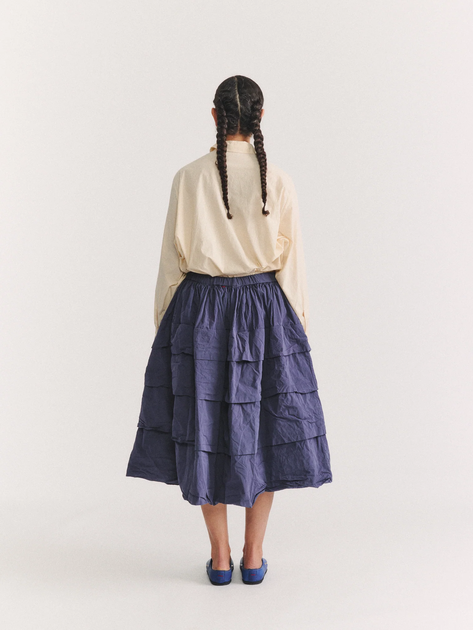 HORIZON SKIRT - TAFFCOT - BLUE - Image 4