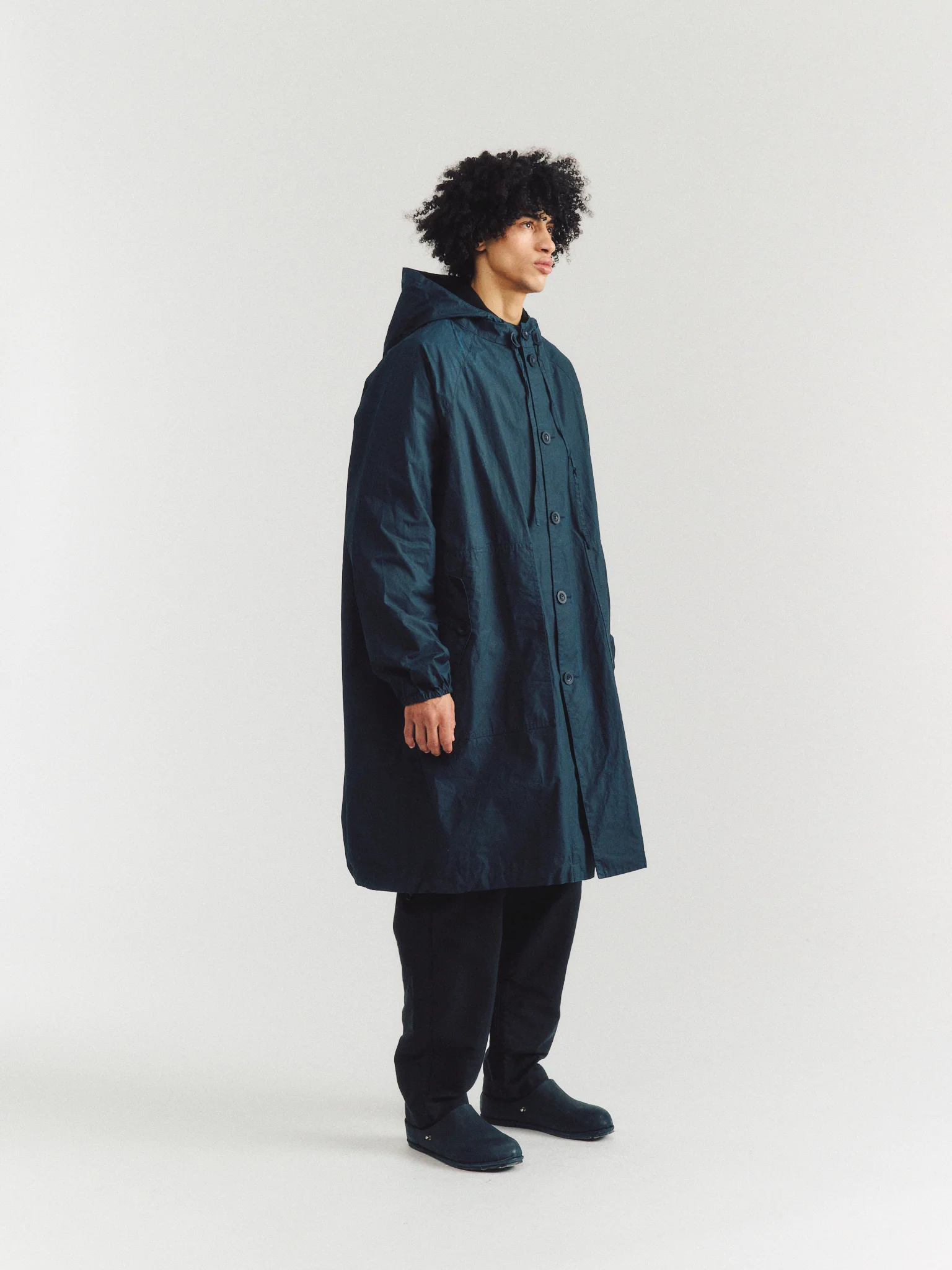 LIEGE PARKA - PIGMENT WAX - NAVY - Image 3