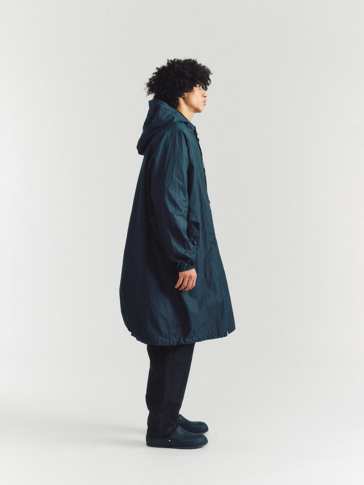 LIEGE PARKA - PIGMENT WAX - NAVY - Image 4
