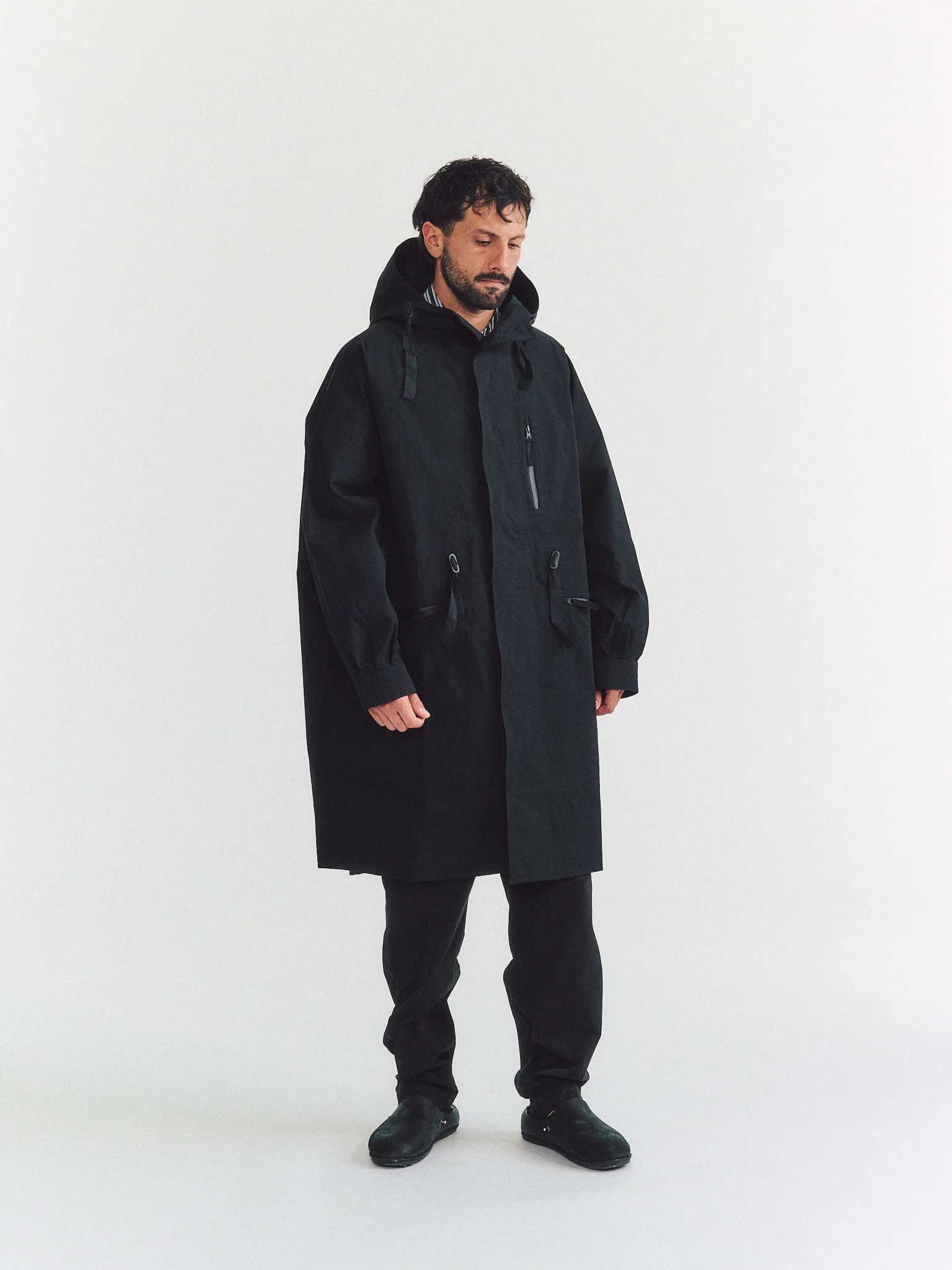 MILI PARKA - POWDERPLUIE - BLACK - Image 5