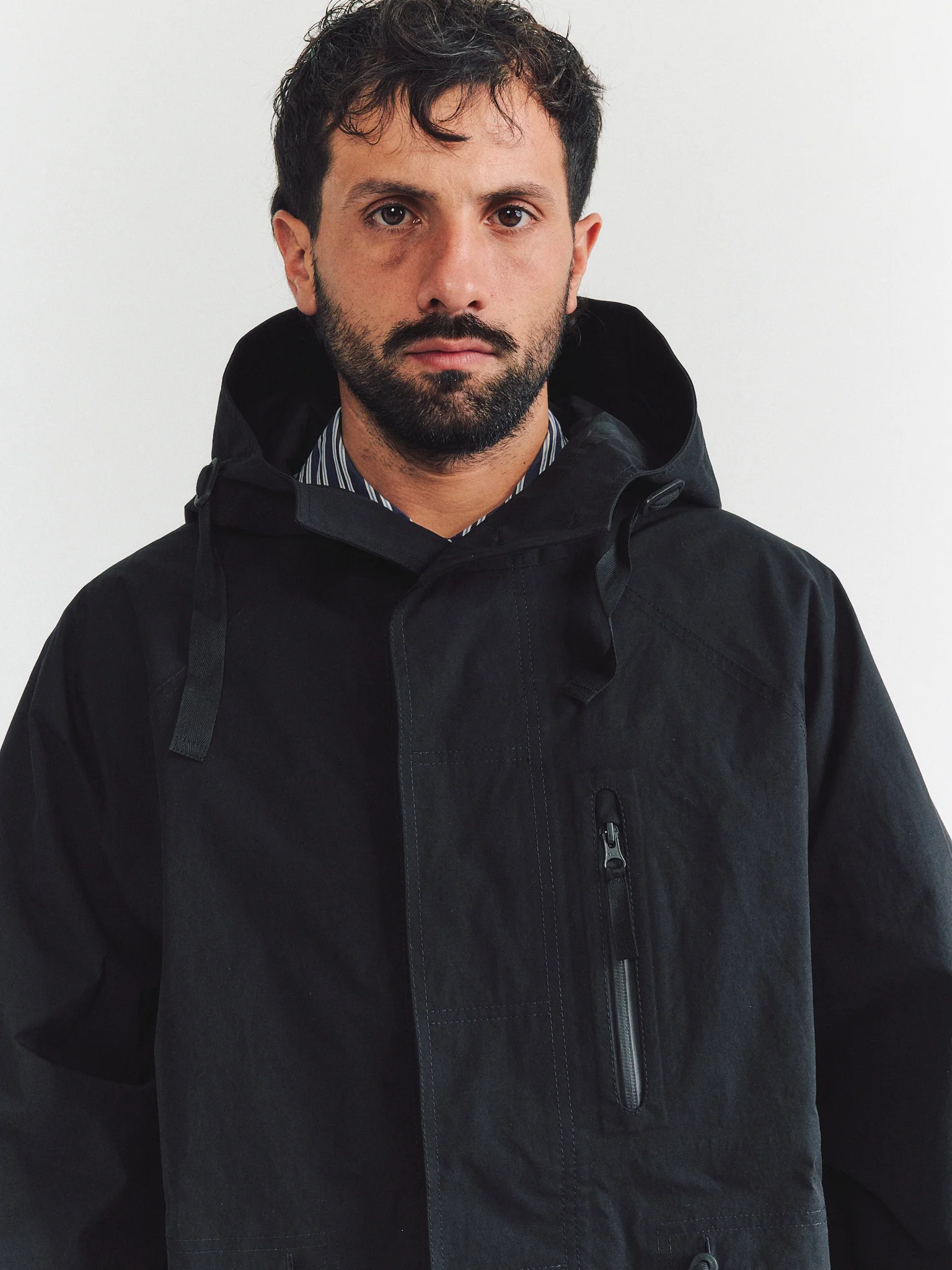 MILI PARKA - POWDERPLUIE - BLACK - Image 6