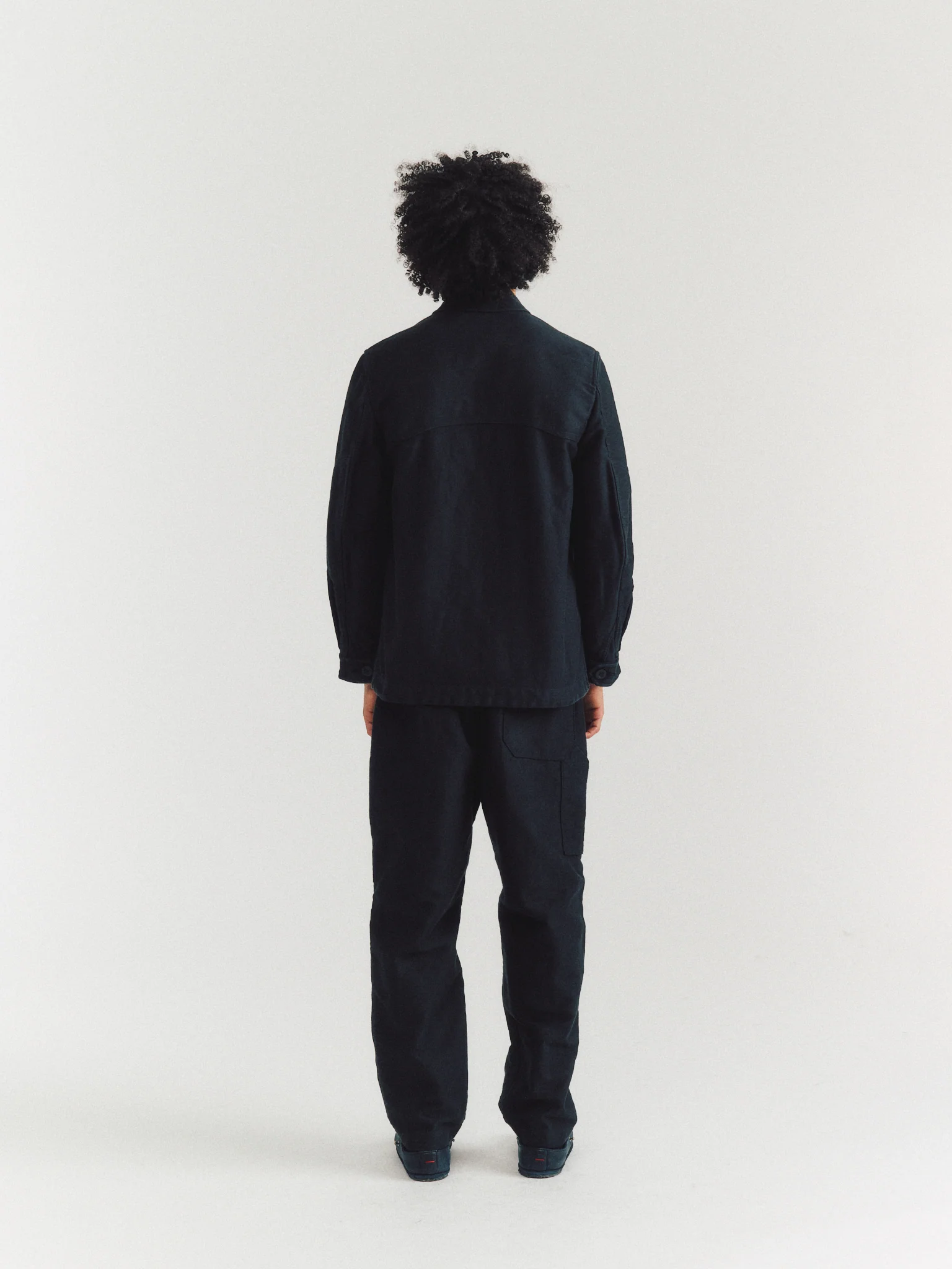 MORU JACKET - FAILLE - BLACK - Image 4