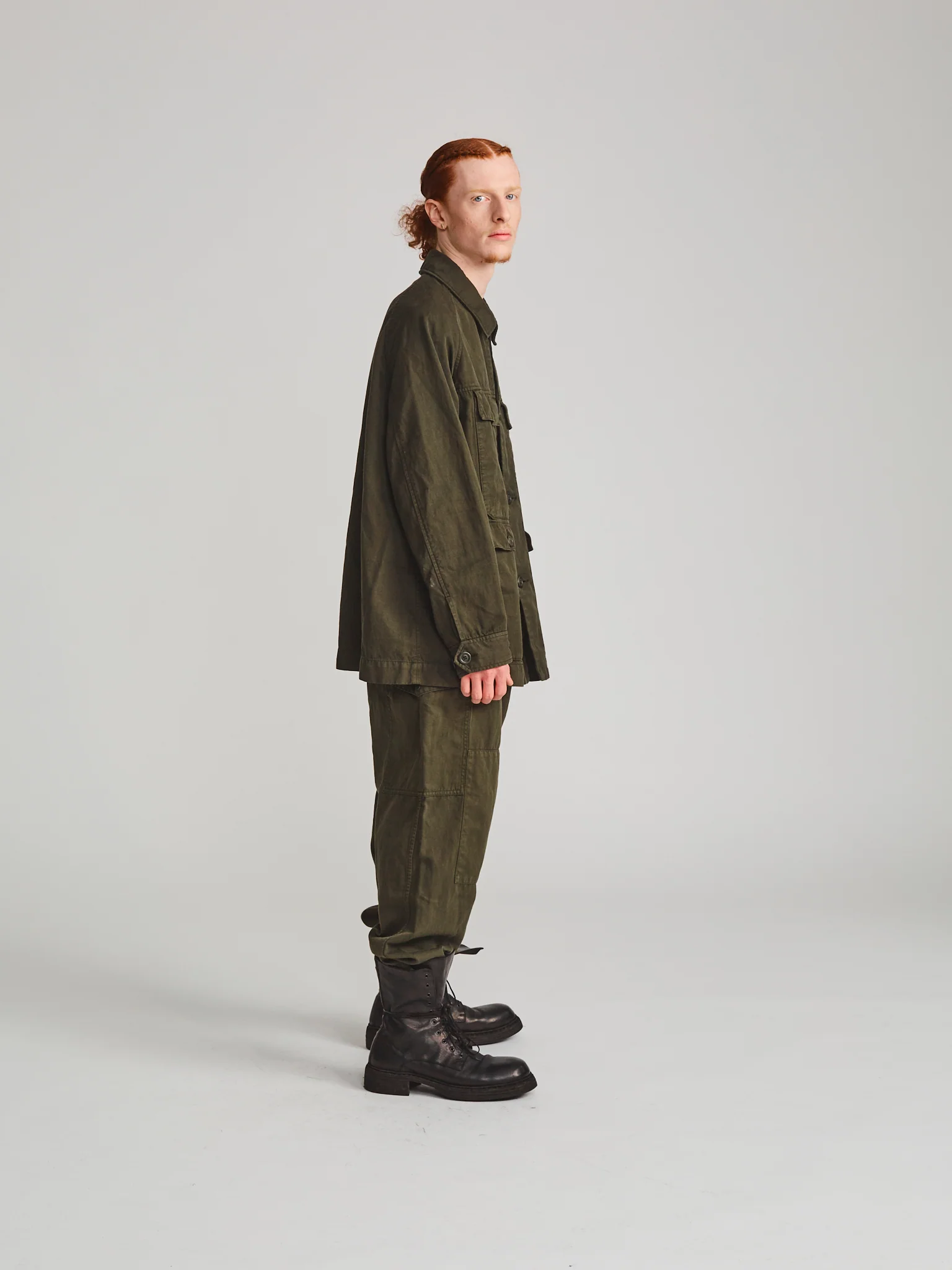 MUPO JACKET - BIG 2/2 - DARK KHAKI - Image 3