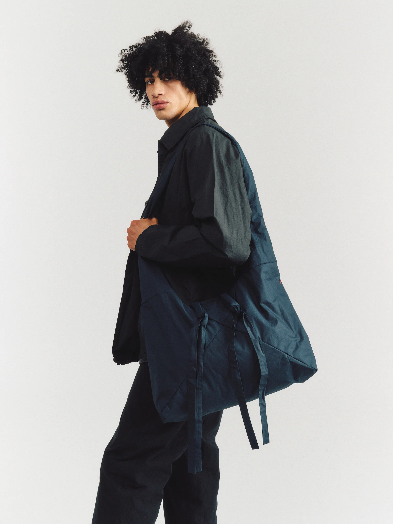 ORIGAMI BAG - PIGMENT WAX - NAVY - Image 3