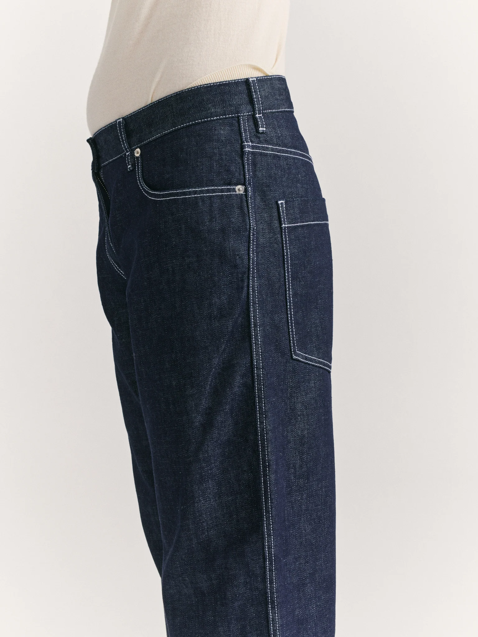PAULO DENIM PANT - DENIM - INDIGO - Image 5