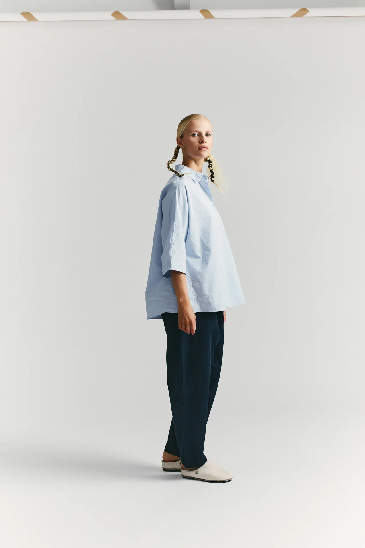 WAGA SHIRT - COT - SKY - Image 3