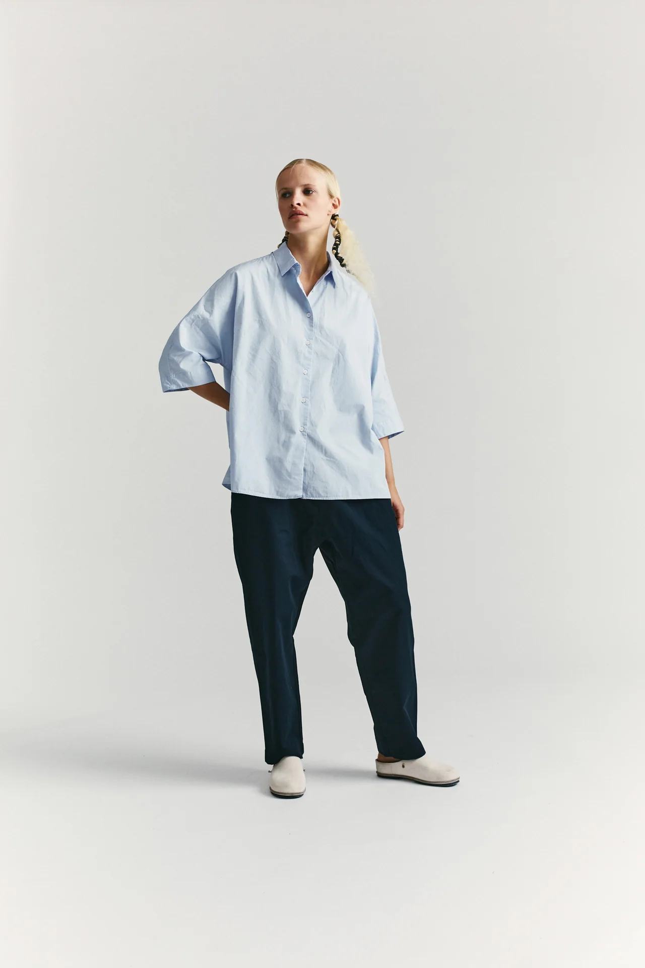 WAGA SHIRT - COT - SKY - Image 5