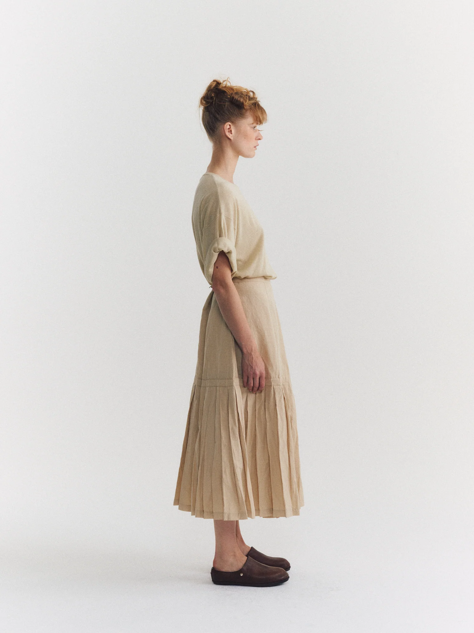 YONGER SKIRT - RUGGER 1 - IVORY - Image 3
